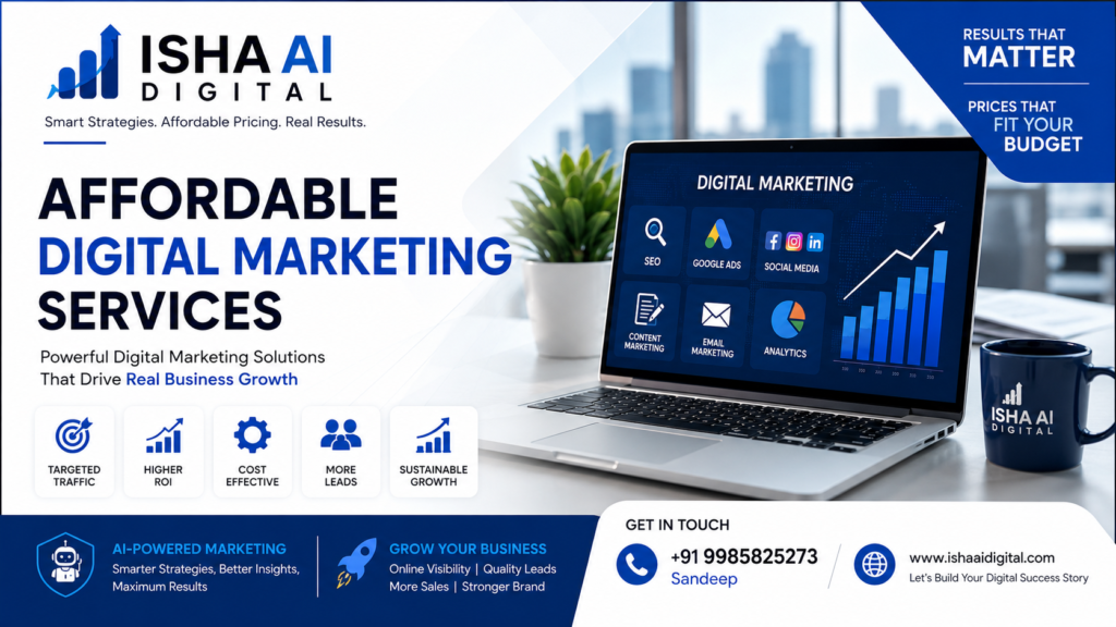 Affordable digital marketing services